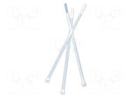 ESD; L: 203mm; -40÷85°C; 100pcs; Accessories: cable tie; UL94V-2 ANTISTAT