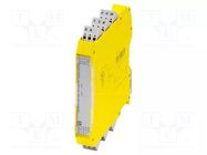 Automation module: safety relay; 24VDC; IN: 1; -20÷60°C; IP20 PHOENIX CONTACT