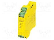 Module: safety relay; 230VAC; 230VDC; IN: 2; for DIN rail mounting PHOENIX CONTACT