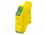 Module: safety relay; 24VDC; IN: 2; for DIN rail mounting; IP20 PHOENIX CONTACT