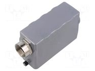 Enclosure for connectors: HDC; size H-B 24; for cable; for latch LAPP