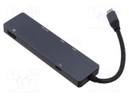 USB 3.0; 0.15m; Enclos.mat: aluminium; Accessories: hub USB ART