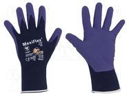Protective gloves; Size: 9; navy blue; MaxiFlex® Elite™ ATG