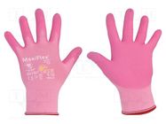 Protective gloves; Size: 7; pink; MaxiFlex® Active™ ATG