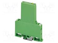 Relay: solid state; Ucoil: 24VDC; 1A; 1A/240VAC PHOENIX CONTACT