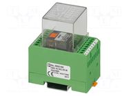 Relay: interface; DPDT; Ucoil: 230VAC; 3A; 3A/250VAC; 3A/110VDC PHOENIX CONTACT