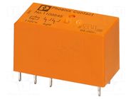 Relay: miniature; DPDT; Ucoil: 110VDC; Icontacts max: 8A; 2A/24VDC PHOENIX CONTACT