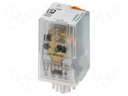 Relay: industrial; 3PDT; Ucoil: 230VAC; 10A/440VAC; 10A/250VDC PHOENIX CONTACT