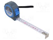 Measuring tape; L: 5m; Width: 19mm; Class: II UNIOR