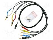 Kelvin cable; 60VDC; 30VAC; 1A; Len: 1m; Cond.cross sec: 0.5mm2 ELECTRO-PJP