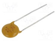 Varistor: zinc-oxide; THT; 60VAC; 85VDC; 100V; 2.5kA; 14J; 400mW JOYIN