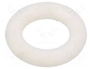 O-ring gasket; silicone; Thk: 2.5mm; Øint: 7mm; white; -60÷160°C ORING USZCZELNIENIA TECHNICZNE