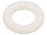 O-ring gasket; silicone; Thk: 2.5mm; Øint: 7mm; white; -60÷160°C ORING USZCZELNIENIA TECHNICZNE
