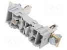 1kV; for DIN rail mounting; Fuse acces: fuse base; fuse: NH00 MERSEN