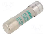 Fuse: fuse; 4A; 500VAC; aM; ceramic,cylindrical,industrial MERSEN