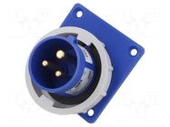 Connector: AC supply; socket; male; 16A; 230VAC; IEC 60309; IP67 PCE