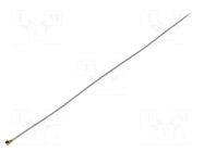 Cable; Colour: grey; Len: 0.5m; Wire dia: 28.7mm; Type: angled HIROSE