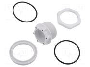 Connecting device; for enclosures; Thread: M50; Pitch: 1.5 SPELSBERG