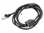 Extender Ethernet; RJ45 socket,RJ45 plug; F/UTP; 5e; stranded; Cu Goobay