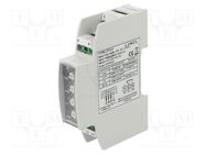 Module: voltage monitoring relay; 381÷415VAC; NC; 250VAC/5A; IP20 LUMEL