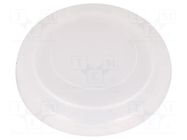 Cover; IP68; transparent; Ø27x6.1mm; GQ22H,LAS1GQ22H,ONPOW6122H ONPOW