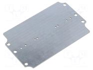 Mounting plate; galvanised steel; EUROMAS BOPLA