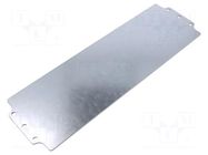 Mounting plate; galvanised steel; EUROMAS BOPLA