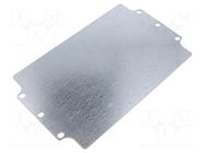 Mounting plate; galvanised steel; EUROMAS BOPLA