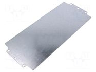 Mounting plate; galvanised steel; EUROMAS BOPLA