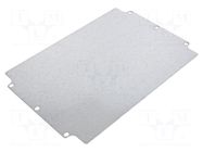 Mounting plate; galvanised steel; EUROMAS BOPLA