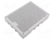 Enclosure: wall mounting; X: 150mm; Y: 200mm; BEEBOX; light grey SCAME