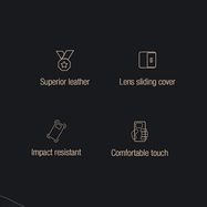 Nillkin Qin Leather Pro Case iPhone 14 Plus Camera Cover Holster Cover Flip Case Black, Nillkin