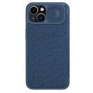 Nillkin Qin Cloth Pro Case Case for iPhone 14 Camera Cover Holster Cover Flip Case Blue, Nillkin