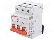 Circuit breaker; 230/400VAC; Inom: 25A; Poles: 3; Charact: C; 6kA LS ELECTRIC