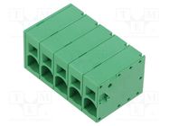 PCB terminal block; straight; 10mm; ways: 5; on PCBs; 18AWG÷4AWG ADAM TECH