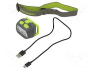 Torch: LED headtorch; dustproof enclosure,waterproof; 15h; IP67 ENERGIZER