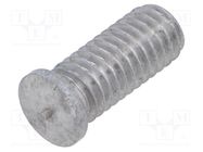 Screw; M6x15; aluminium; DIN 32501-1; for welding; FASTEKS® BOSSARD