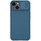 Nillkin CamShield Pro Case iPhone 14 Plus Armored Cover Camera Protector Blue, Nillkin