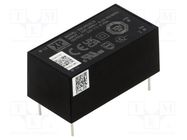 Converter: AC/DC; 5W; Uout: 15VDC; Iout: 330mA; OUT: 1; 83%; EHL; THT XP POWER