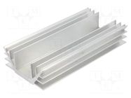 Heatsink: extruded; U; L: 150mm; W: 74mm; H: 30mm; aluminium 