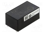 Converter: AC/DC; 10W; 85÷264VAC; 5VDC; Iout: 2000mA; OUT: 1; 80%; PCB XP POWER