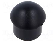 Stopper; polyamide; black; Entrelec; Ø: 20.4mm; Size: 24; L: 15.5mm TE Connectivity