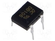 Bridge rectifier: single-phase; 800V; If: 1A; Ifsm: 50A; DB-1; THT DC COMPONENTS