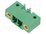 Connector: pluggable terminal block; socket; male; 8A; 160V; PIN: 2 PHOENIX CONTACT