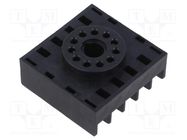 Relays accessories: socket; PIN: 11; Electr.connect: round socket AUTONICS