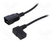 Cable; 3x1.5mm2; IEC C19 female angled,IEC C20 male; PVC; 5m LIAN DUNG