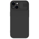 Nillkin CamShield Silky Silicone Case iPhone 14 Plus Case with Camera Protector Black, Nillkin