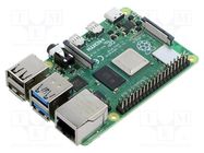 Single-board computer; Raspberry Pi 4; Cortex A72; 4GBRAM; 5VDC RASPBERRY PI