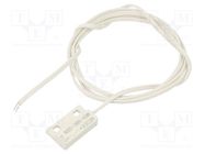 Reed switch; Pswitch: 10W; 23x13.9x5.9mm; Connection: lead 1m MEDER