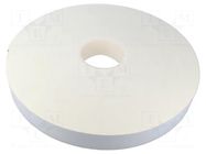 Tape: fixing; W: 40mm; L: 25m; Thk: 3mm; single sided; acrylic; white SCAPA